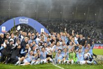 استقبال الأبطال للاتسيو بعد احراز الكأس السوبر على حساب يوفنتوس ورونالدو