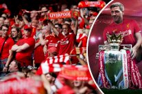 جماهير ليفربول تطالب بالسماح لجيرارد برفع كأس الدوري الإنكليزي