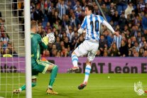 ريال سوسييداد يتفوق بصعوبة على ميرانديس في ذهاب نصف النهائي