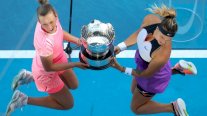 بطولة أستراليا: لقب زوجي السيدات للبلجيكية مرتنس والبيلاروسية سابالينكا
