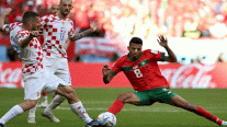 انتهاء الشوط الأول بتقدم كرواتيا 2-1 في مواجهة المغرب