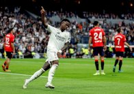 بطولة إسبانيا: ثلاثية فينيسيوس تقود ريال لاستعادة نغمة الفوز برباعية ضد أوساسونا