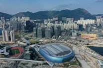 هونغ كونغ تفتتح مجمعا رياضيا من 50 ألف مقعد بتكلفة بلغت 3.86 مليار دولار