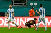 الأرجنتين تفوز وديا على فنزويلا من دون ميسي