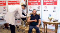 الرئيس المصري يتلقى لقاح كورونا