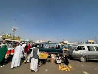 سوق شعبي في مدينة بورتسودان