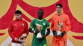 ساديو ماني وياسين بونو وإبراهيم دياز - EPA