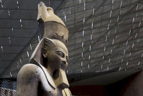  تمثال رمسيس الثاني الأثري في المتحف المصري الكبير - Reuters