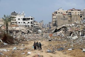 آثار الدمار في غزة - Getty Images