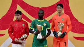 ساديو ماني وياسين بونو وإبراهيم دياز - EPA