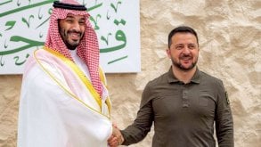 زيلينسكي يحادث الأمير محمد بن سلمان 