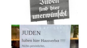 لافتة على أحد المحلات في ألمانيا تقول 