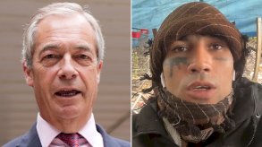 صورة مجمعة للافغاني المهاجر وزعيم حزب الاصلاح البريطاني 