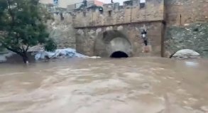 جانب من فيضانات مدينة آسفي المغربية