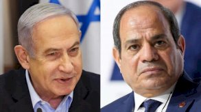 الرئيس المصري عبد الفتاح السيسي ورئيس الوزراء الإسرائيلي بنيامين نتانياهو