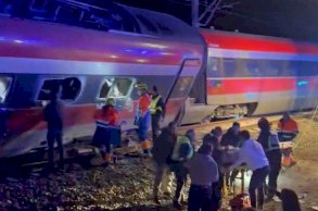 لقطة مأخوذة من مقطع فيديو تُبين موقع التصادم 