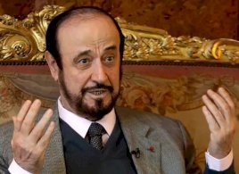 صورة أرشيفية لرفعت الاسد نائب الرئيس السوري السابق 