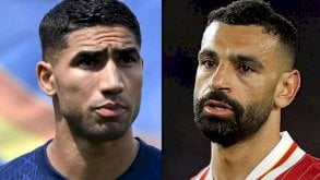 صلاح و حكيمي.. عرش افريقيا لمن؟