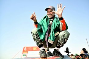 أحرز العطية لقبه السادس في رالي دكار
