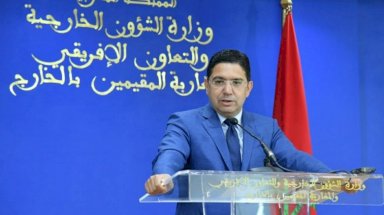وزير الشؤون الخارجية والتعاون الإفريقي والمغاربة المقيمين في الخارج ناصر بوريطة