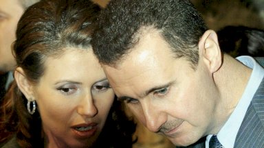 بشار الأسد وزوجته أسماء الأسد