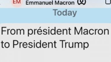 لقطة شاشة نشرها ترامب