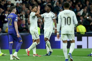 حقق ريال مدريد فوزا ساحقا على موناكو الفرنسي