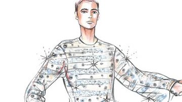 سكيتش لجورجيو أرماني