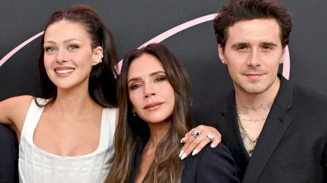 بروكلين، فيكتوريا وديفيد بيكهام. - Getty Images