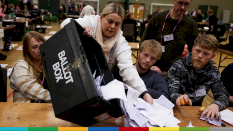 بدء فرز الاصوات في الانتخابات المحلية في إنكلترا وويلز 