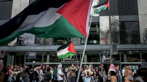 الاحتجاجات الطلابية في سويسرا دعماً لغزة