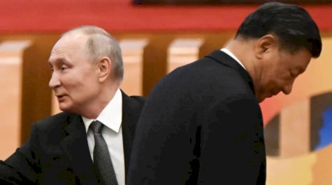 قمة مصغرة جمعت الرئيسين الروسي فلاديمير بوتين والصيني شي جينبينغ