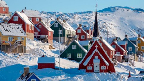 غرينلاند تتمتع بالحكم الذاتي في ظل سيادة الدنمارك - Getty Images