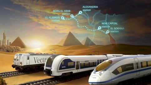 مصر تنتقل إلى عصر القطارات فائقة السرعة