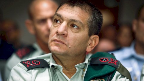 رئيس الاستخبارات العسكرية الإسرائيلية (المستقيل) الجنرال أهارون حاليفا