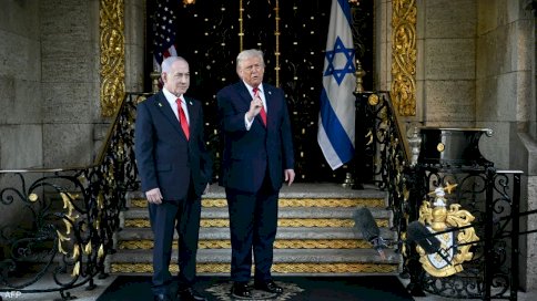 الرئيس الأميركي دونالد ترامب ورئيس الوزراء الإسرائيلي بنيامين نتانياهو